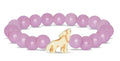 Fahlo The Scout wolf tracking bracelet in Lilac Glow