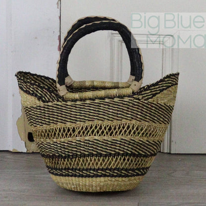 Big Blue Moma U Shopper Small - Natural Palette