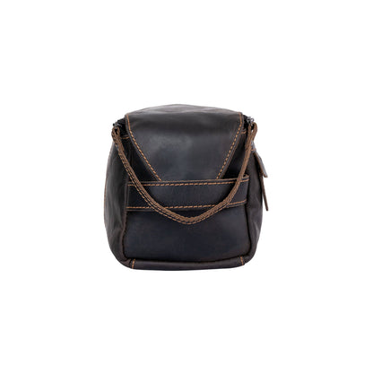 Greenwood Leather Darwin Travel Wash Bag - Sandal