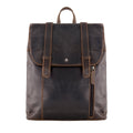 Greenwood Leather Verona convertible backpack tote in Brown