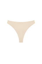 Huha High Rise Mineral Thong - Beige front product view