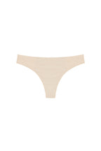 Huha Low Profile Thong - Beige front product view