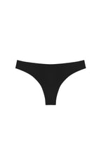 Huha Low Profile Thong - Black front product view