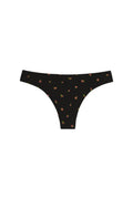 Huha Low Profile Thong - Midnight Rose front product view