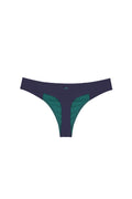 Huha Low Profile Thong - Navy front product view