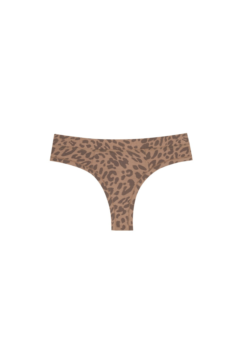 Huha Mineral Thong - Leopard Tan front product view