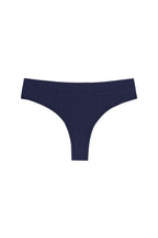 Huha Mineral Thong - Navy front product view
