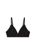 Huha Mineral Triangle Bra - Midnight Rose front product view