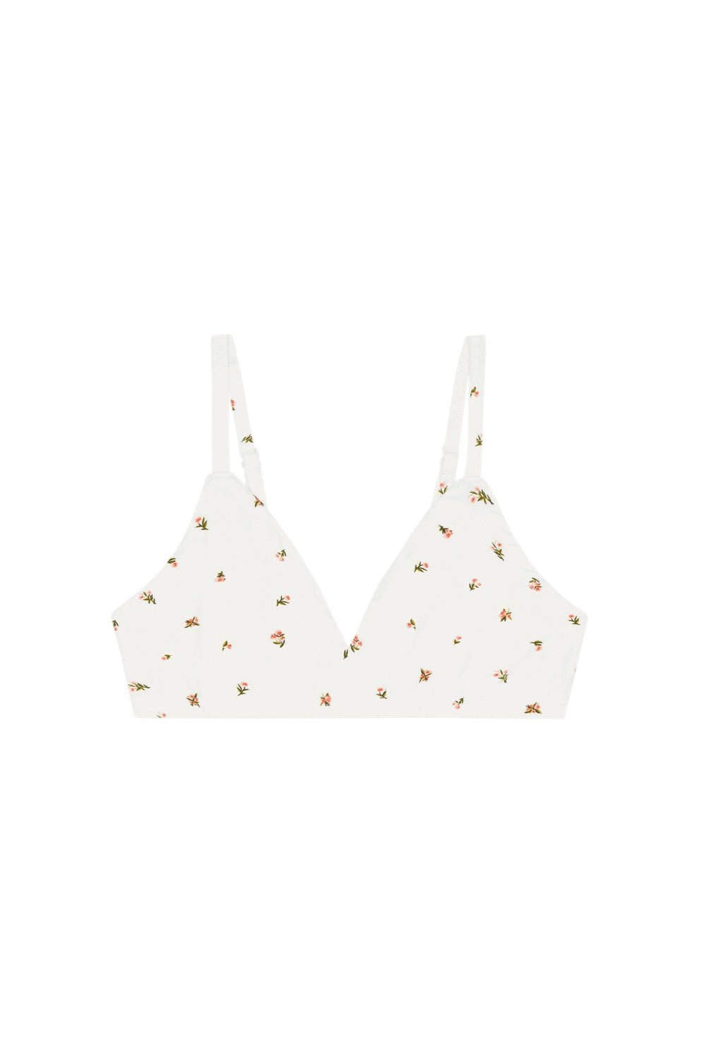Huha Mineral Triangle Bra - Morning Rose front product view