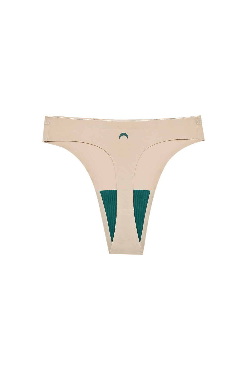 Huha Seamless High Rise Thong - Beige front product view