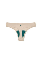 Huha Seamless Low-Mid Rise Thong - Beige front product view