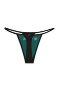 Huha String Thong 2.0 - Black front product view