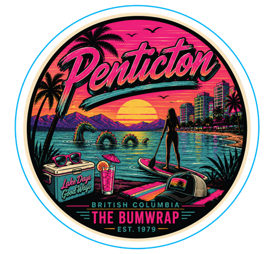 Fridge Magnet - Penticton Paddler