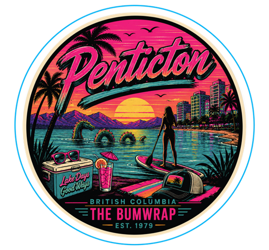 Fridge Magnet - Penticton Paddler