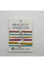 preneLOVE Bracelet Hair Bands - Tree Collection in Walnut  - Multi Color