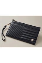 preneLOVE Aberdeen Wristlet Clutch in Black