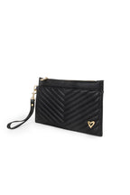 preneLOVE Aberdeen Wristlet Clutch in Black