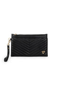 preneLOVE Aberdeen Wristlet Clutch in Black