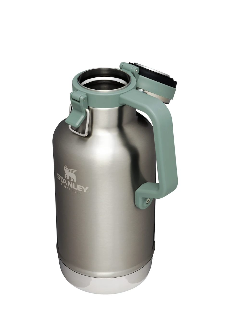 Open growler view - Stanley Classic Stainless Steel