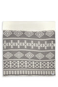 Tofino Towel Co. Beach fleece throw granite official flat lay