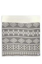 Tofino Towel Co. Beach fleece throw granite official flat lay