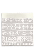 Tofino Towel Co. Beach fleece throw pewter official flat lay