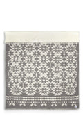 Tofino Towel Co. Coast fleece throw granite official flat lay