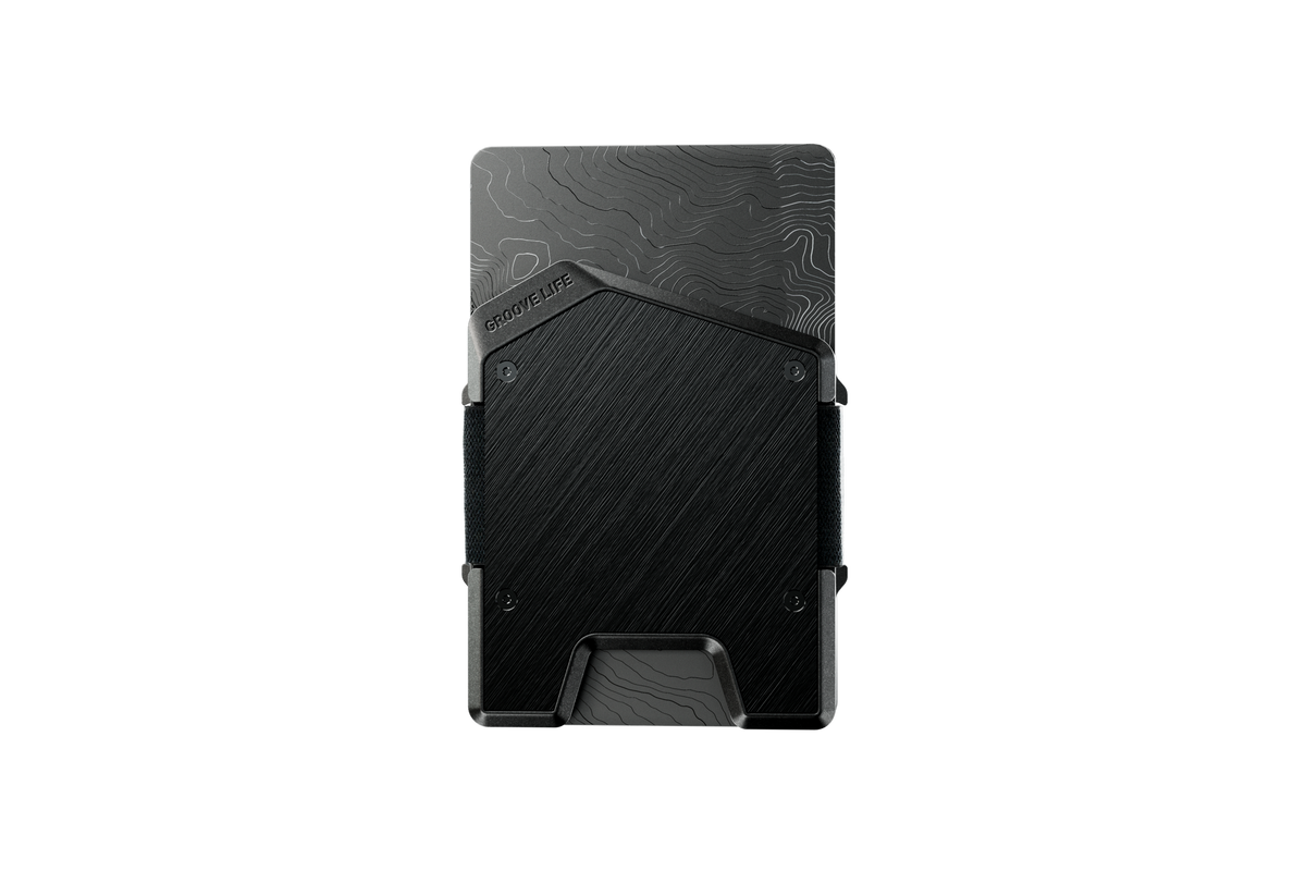 Groove Life Stealth Wallet - Black / Black