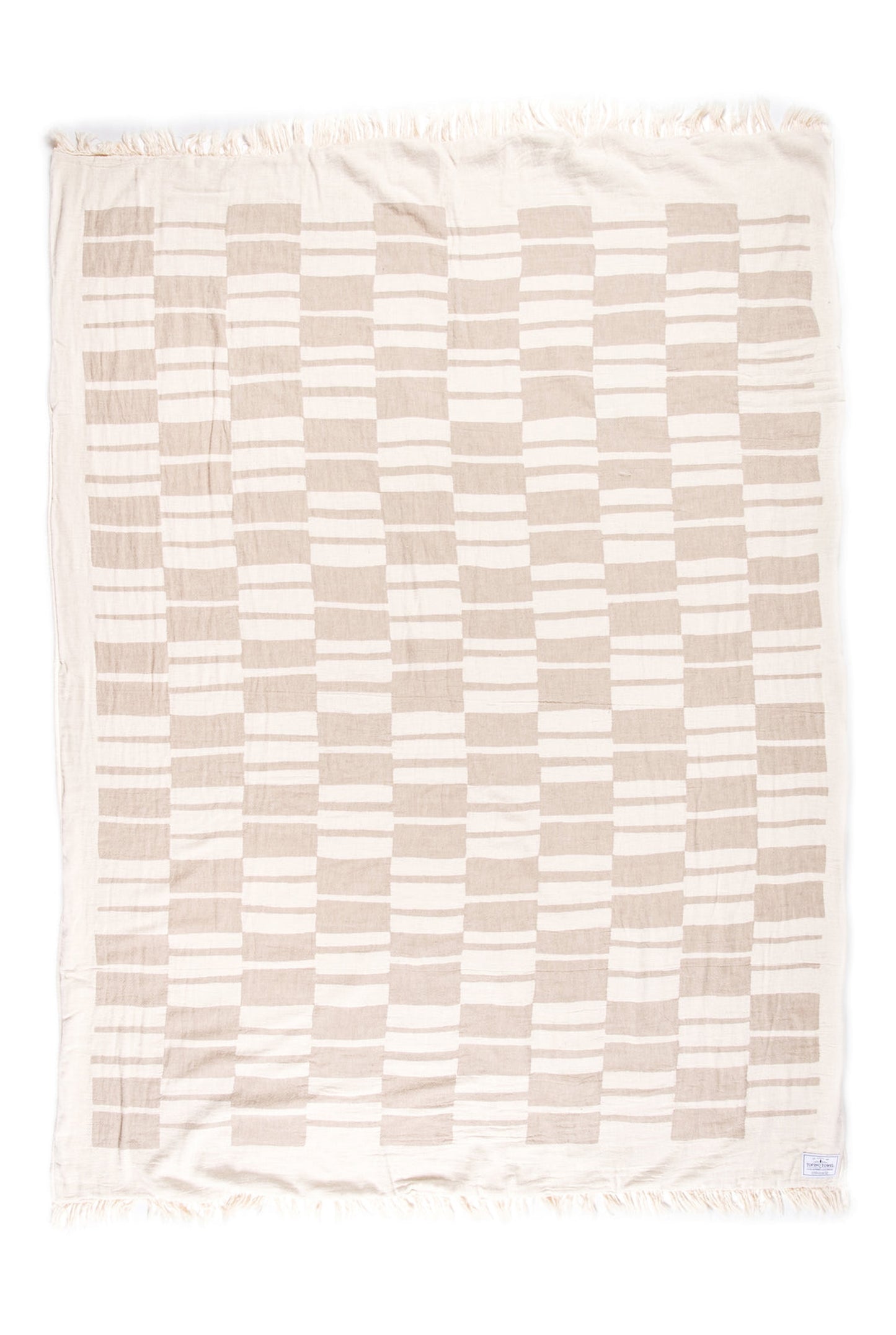 Toalla de Tofino The Vance Fleece Blanket - Beige