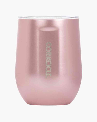 CORKCICLE STEMLESS 12OZ ROSE METALLIC