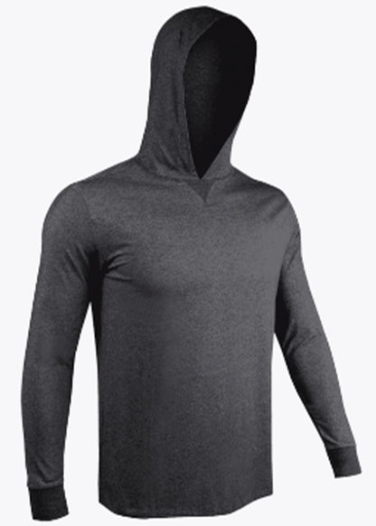 2UNDR LONG SLEEVE HOODED SHIRT