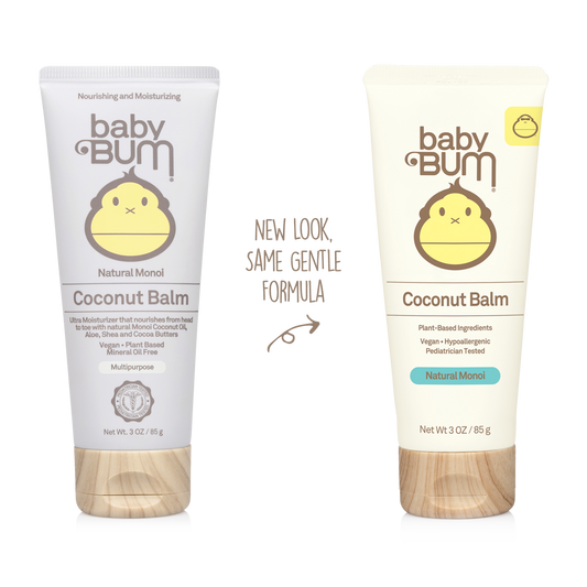 LOCIÓN HIDRATANTE BABY BUM SUN BUM CON ACEITE DE COCO Y MONOI