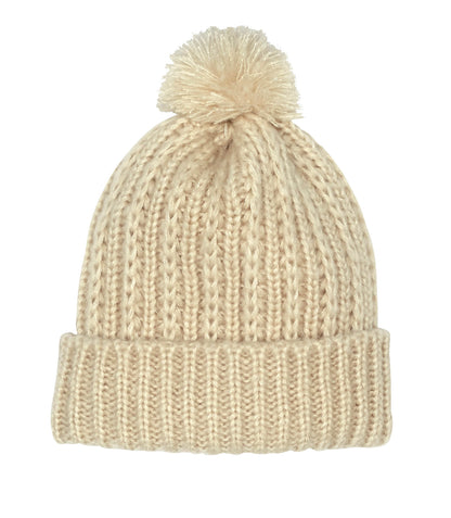 DKR & CO HAT & SCARF COMBO CREAM