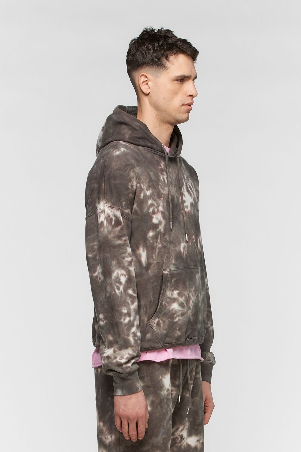 KUWALLA TIE DYE HOODIE CAMO