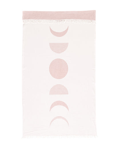 TOFINO TOWEL MOON PHASE TOWEL ROSEWOOD