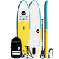 POP 11' INFLATABLE PADDLE BOARD YELLOW/TURQUOISE