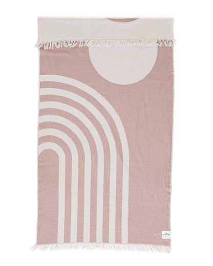 TOFINO TOWEL THE RETRO CURVE TOWEL ROSEWOOD