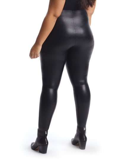 COMMANDO FAUX LEATHER LEGGING BLACK