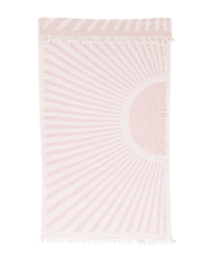 TOFINO TOWEL THE SUN FLARE TOWEL ROSE SMOKE