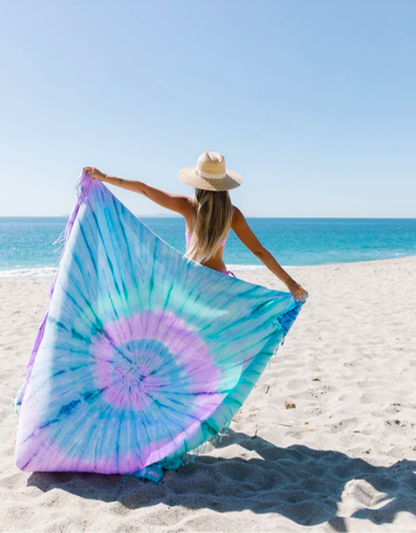 SAND CLOUD LUNA XL TOWEL TIE DYE