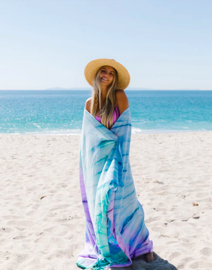 SAND CLOUD LUNA XL TOWEL TIE DYE