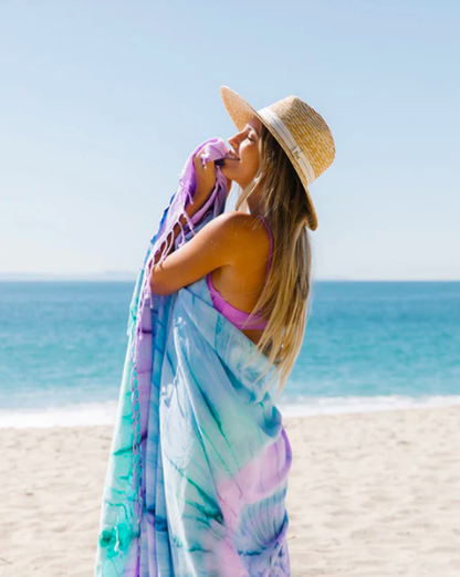 SAND CLOUD LUNA XL TOWEL TIE DYE