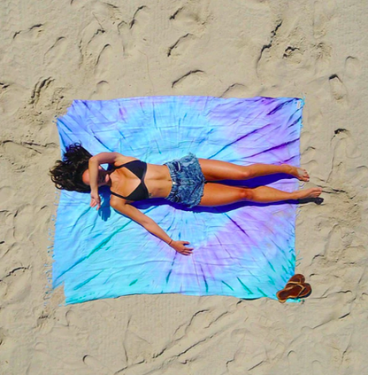 SAND CLOUD LUNA XL TOWEL TIE DYE