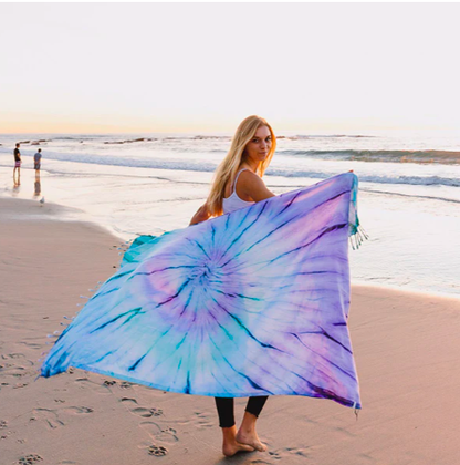 SAND CLOUD LUNA TOWEL TIE DYE