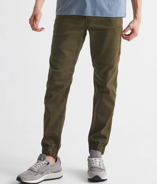 DUER NO SWEAT JOGGER ARMY GREEN