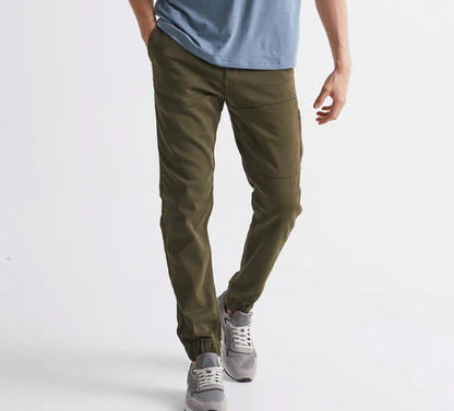 DUER NO SWEAT JOGGER ARMY GREEN