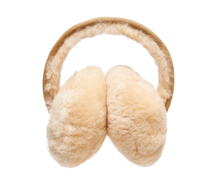 EMU AUSTRALIA ANGAHOOK EARMUFFS - CHESTNUT