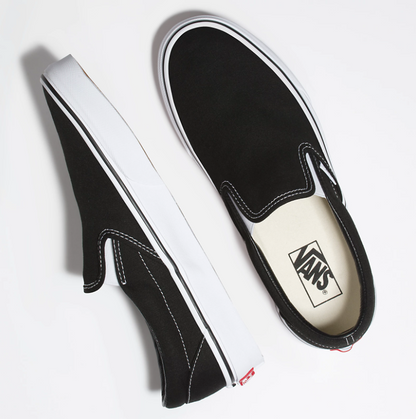 VANS CLASSIC SLIP ON BLACK
