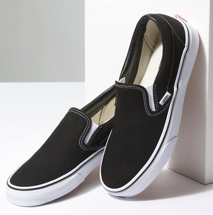VANS CLASSIC SLIP ON BLACK