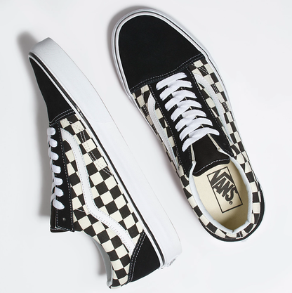 VANS OLD SKOOL (PRIMARY CHECK) BLACK/WHITE